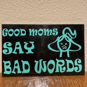 Wood sign that can stand on its own